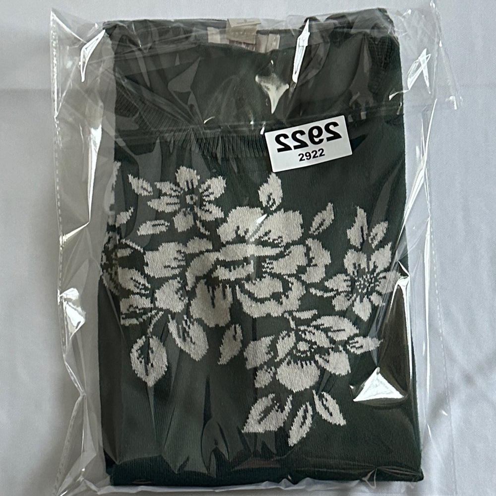 Loft Outlet Floral Patterned Sweater 100% Cotton - Picture 13 of 14